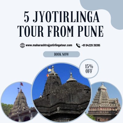 The Ultimate 5 Jyotirlinga Tour in Maharashtra from Pune